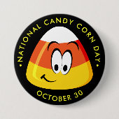 National Candy Corn Day, Kawaii-Süßspeise Button (Vorderseite)