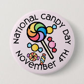 National Candy Day Button (Vorderseite)