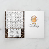 National Cappuccino Day | November 8th Karte (Innenseite)