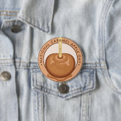 National Caramel Apple Day Button (Beispiel)