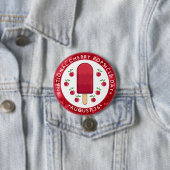 National Cherry Popsicle Day Button (Beispiel)