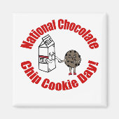 National Chocolate Chip Cookie Day! Magnet (Vorne)