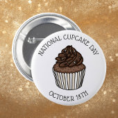 National Chocolate Cupcake Day | 18. Oktober Button