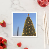 National Christmas Tree und Washington Monument Serviette (Beispiel)