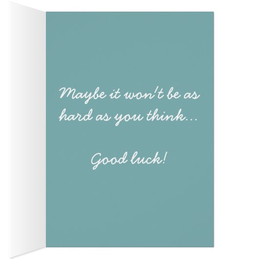 National Coming Out Day Funny Gay Support Card (Innen (Rechts))