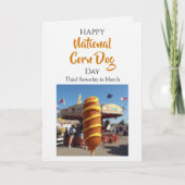 National Corn Dog Day | Third Saturday in March Karte (Vorderseite)