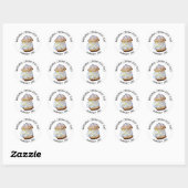 National Cream Puff Day 2. Januar Stickers (Blatt)