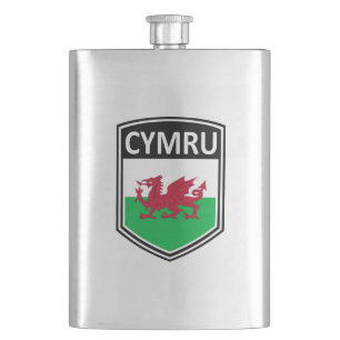 National - Cymru Flachmann