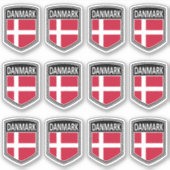 National - Danmark Aufkleber (Vorderseite)