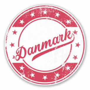 National - Danmark Dänemark Aufkleber