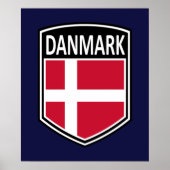 National - Danmark Poster (Vorne)