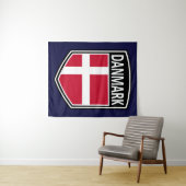 National - Danmark Wandteppich (Beispiel (Horizontal))