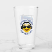 National Day Riff Pint für Lager Glas (Rückseite)