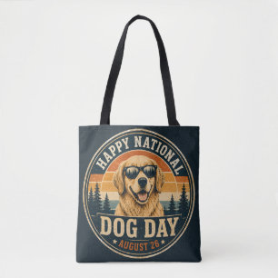 National Dog Day Camp Crew Labrador-Taschentuch-Ta Tasche