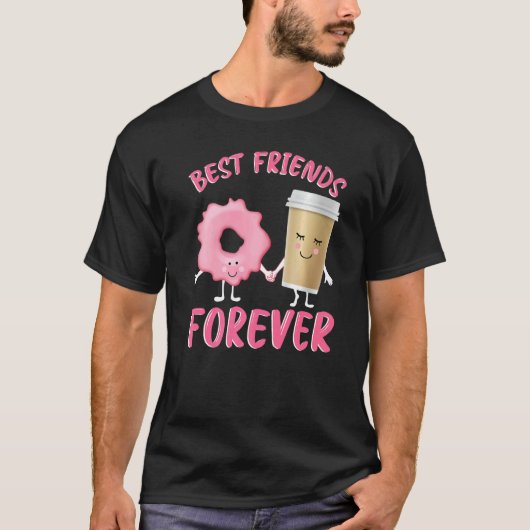 National Donut Day  Best Friends Forever T-Shirt (Vorderseite)