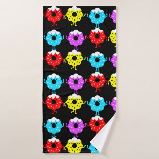 National Donut Day DoughSchalnüsse Badehandtuch (Badehandtuch)