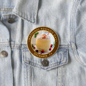 National Eggnog Day Button (Beispiel)