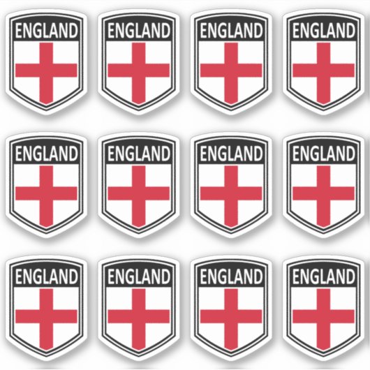 National - England Aufkleber (Vorderseite)