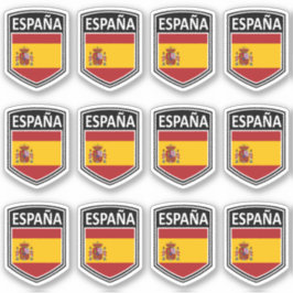 National - España Aufkleber