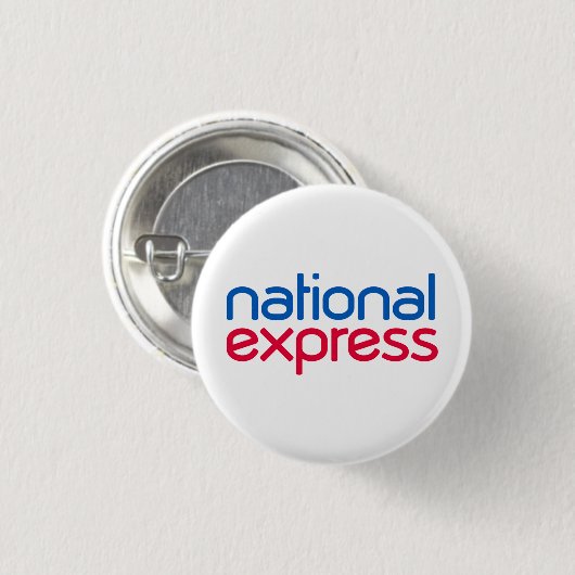 National Express Abzeichen Button (Vorne & Hinten)