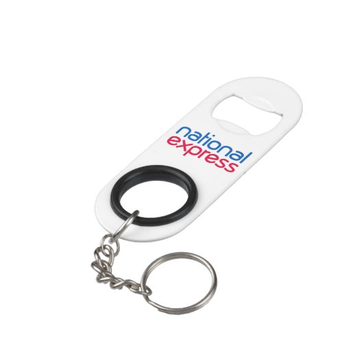 National Express Bottle Opener Mini Flaschenöffner (Rückseite Schrägansicht)