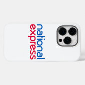 National Express iPhone 14 Grosser Fall Case-Mate iPhone Hülle (Rückseite (Horizontal))