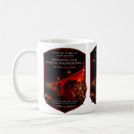 National Fallen Firefighters Day London Bridge Kaffeetasse