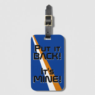 National Flag Funny Patriotic Gepäckanhänger