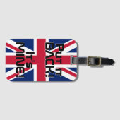 National Flag Funny Patriotic Gepäckanhänger (Vorderseite (Horizontal))