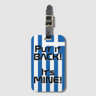 National Flag Funny Patriotic Gepäckanhänger