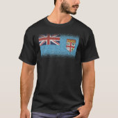 National Flag of Fiji souvenir for men women 7 T-Shirt (Vorderseite)