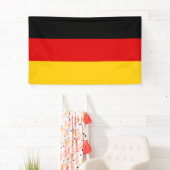 National Flag of Germany - Rectangle Wall Banner (Insitu)