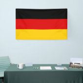 National Flag of Germany - Rectangle Wall Banner (Messeveranstaltung)