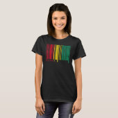 National Flag of Guinea souvenir for men women 1 T-Shirt (Vorne ganz)