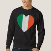 National Flag of Ireland souvenir  for men women 2 Sweatshirt (Vorderseite)