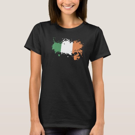 National Flag of Ireland souvenir for men women T-Shirt (Vorderseite)