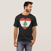 National Flag of Lebanon souvenir  for men women 4 T-Shirt (Vorne ganz)
