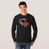 National Flag of Malawi souvenir for men women 1 T-Shirt (Vorne ganz)