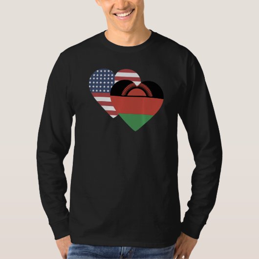 National Flag of Malawi souvenir for men women 1 T-Shirt (Vorderseite)