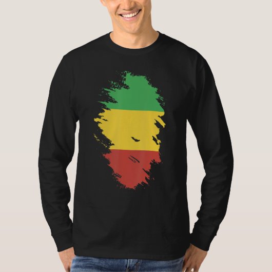 National Flag of Mali souvenir for men women T-Shirt (Vorderseite)