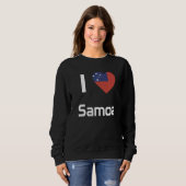 National Flag of Samoa souvenir  for men women  2 Sweatshirt (Vorne ganz)