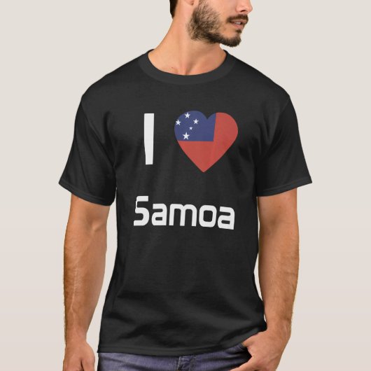 National Flag of Samoa souvenir for men women 2 T-Shirt (Vorderseite)