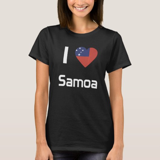 National Flag of Samoa souvenir for men women 2 T-Shirt (Vorderseite)