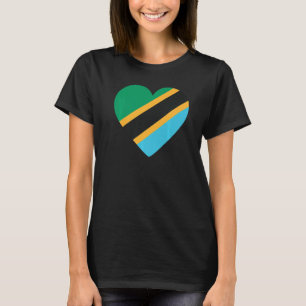 National Flag of Tanzania souvenir for men women T-Shirt