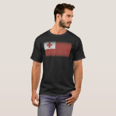 National Flag of Tonga souvenir for men women 1 T-Shirt (Vorne ganz)