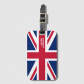 National Flag Patriotic Gepäckanhänger (Vorderseite Vertikal)