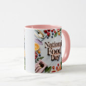 National Food Day Combo Mug Tasse (VorderseiteRechts)
