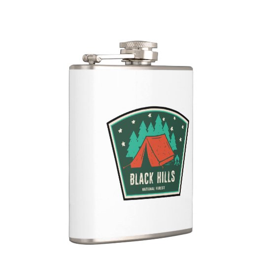 National Forest Camping Black Hills Flachmann (Rechts)