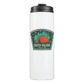 National Forest Camping Custer Gallatin Thermosbecher (Vorderseite)