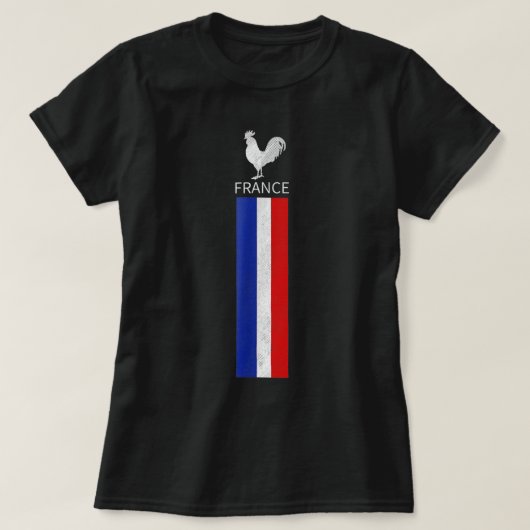 National France Flag Jersey French Football Soccer T-Shirt (Design vorne)